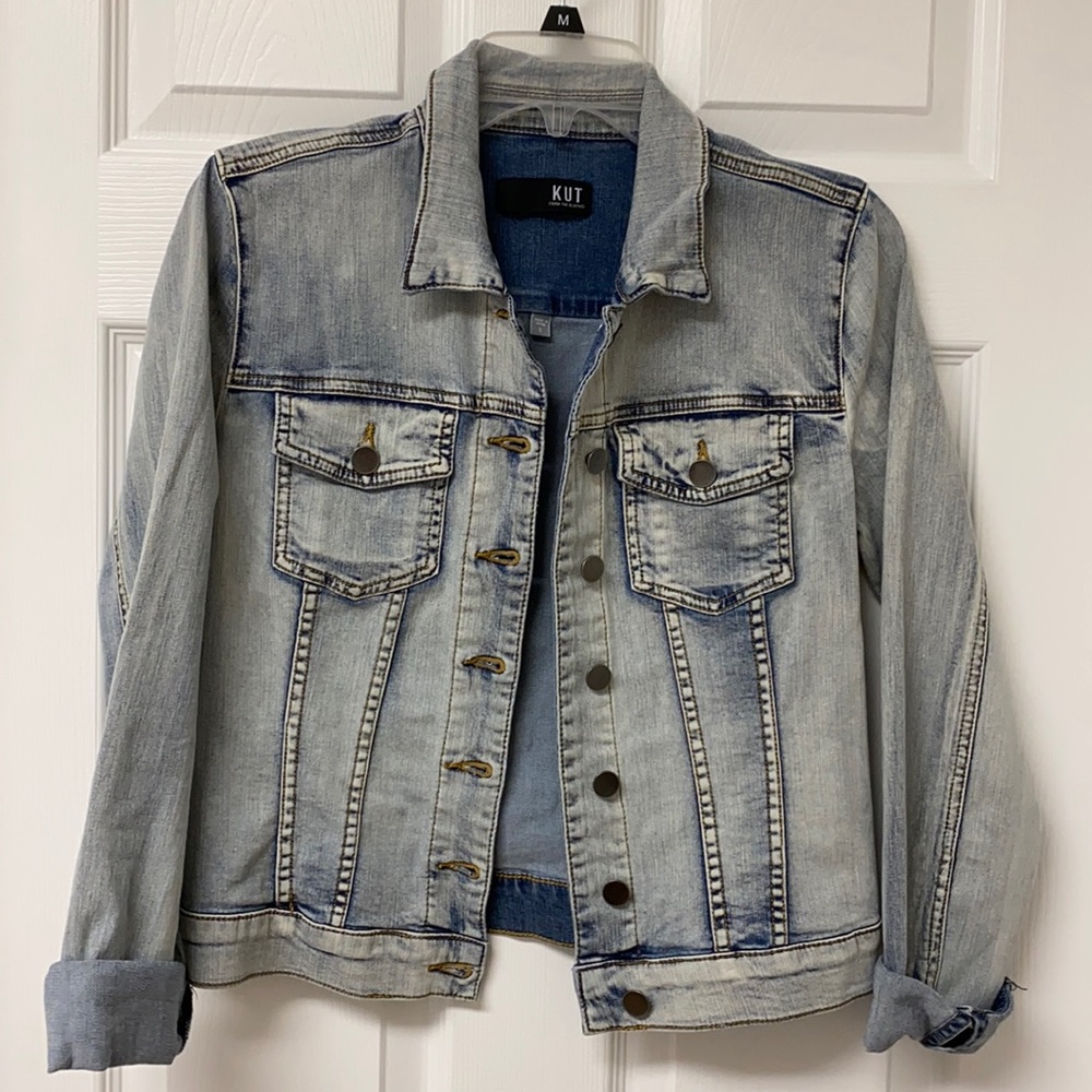 KUT from the Kloth Helena denim jean jacket, small